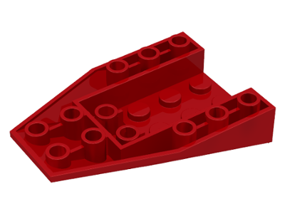 LEGO® los onderdeel Wig in kleur Rood 4856a