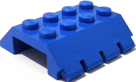 LEGO® los onderdeel Dakpan Algemeen in kleur Blauw 4857