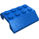 LEGO® los onderdeel Dakpan Algemeen in kleur Blauw 4857