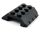 LEGO® los onderdeel Dakpan Algemeen in kleur Zwart 4857