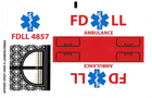 LEGO® stickervel set 4857-1 Doc Ock's Fusion Lab