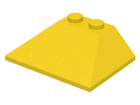 LEGO® los onderdeel Dakpan Algemeen in kleur Geel 4861