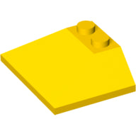 LEGO® los onderdeel Dakpan Algemeen in kleur Geel 4861