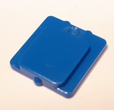 LEGO® los onderdeel Venster, Ruit en Luik Blauw 4862