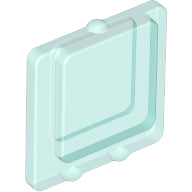 LEGO® Venster, Ruit en Luik Doorzichtig Lichtblauw 4862