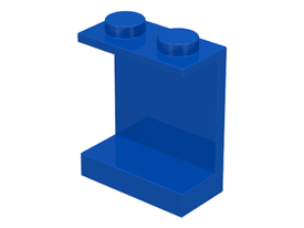 LEGO® los onderdeel Paneel in kleur Blauw 4864a