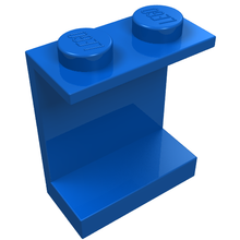 Plaatje in Gallery viewer laden, LEGO® los onderdeel Paneel in kleur Blauw 4864a