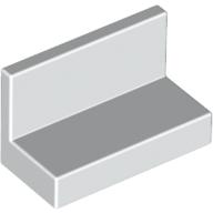 LEGO® los onderdeel Paneel in kleur Wit 4865