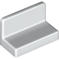 Plaatje in Gallery viewer laden, LEGO® los onderdeel Paneel in kleur Wit 4865b