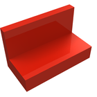 LEGO® los onderdeel Paneel in kleur Rood 4865