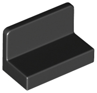 Plaatje in Gallery viewer laden, LEGO® los onderdeel Paneel in kleur Zwart 4865b