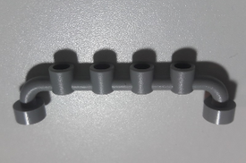 LEGO® los onderdeel Staaf Licht Blauwachtig Grijs 4873