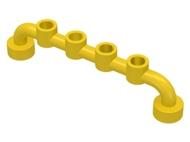 LEGO® los onderdeel Staaf in kleur Geel 4873