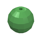 LEGO® los onderdeel Bal in kleur Fel Groen 54821