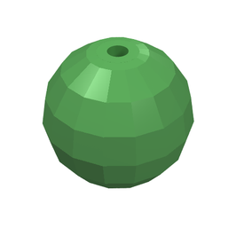 LEGO® los onderdeel Bal in kleur Fel Groen 54821