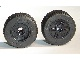 LEGO® los onderdeel Samengesteld Wiel Zwart 55982c03