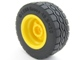 LEGO® los onderdeel Samengesteld Wiel in kleur Geel 56145c05