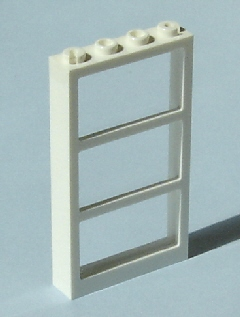LEGO® los onderdeel Raamkozijn in kleur Wit 57894c02