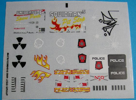 LEGO® stickervel set 5980-1 Squidman's Pitstop