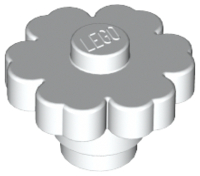 Plaatje in Gallery viewer laden, LEGO® los onderdeel Plant &amp; Struik in kleur Wit 98262