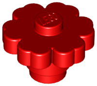 LEGO® los onderdeel Plant & Struik in kleur Rood 98262