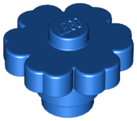 Plaatje in Gallery viewer laden, LEGO® los onderdeel Plant &amp; Struik in kleur Blauw 98262