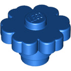 LEGO® los onderdeel Plant & Struik in kleur Blauw 98262