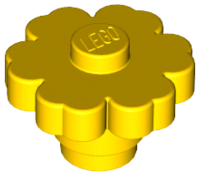 LEGO® los onderdeel Plant & Struik in kleur Geel 98262