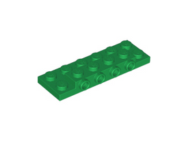 LEGO® los onderdeel Plaat Aangepast in kleur Groen 87609