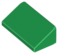 Plaatje in Gallery viewer laden, LEGO® los onderdeel Dakpan Algemeen in kleur Groen 85984