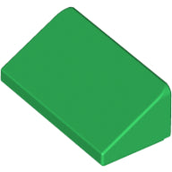 Plaatje in Gallery viewer laden, LEGO® los onderdeel Dakpan Algemeen in kleur Groen 85984