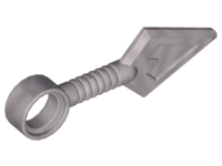 Plaatje in Gallery viewer laden, LEGO® los onderdeel Wapen in kleur Zilver 98338