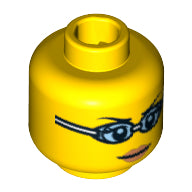 LEGO® los onderdeel Hoofd in kleur Geel 3626bpb0688