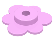 Plaatje in Gallery viewer laden, LEGO® los onderdeel Plant &amp; Struik in kleur Fel Roze 3742