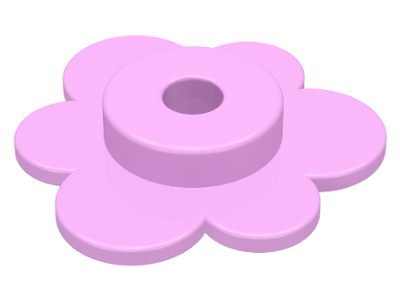 LEGO® los onderdeel Plant & Struik in kleur Fel Roze 3742