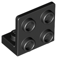 Plaatje in Gallery viewer laden, LEGO® los onderdeel Beugel in kleur Zwart 99207