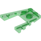 LEGO® los onderdeel Wig Plaat Doorzichtig Groen 43719