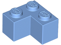Plaatje in Gallery viewer laden, LEGO® los onderdeel Steen in kleur Medium Blauw 2357
