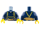 LEGO® los onderdeel Lijf met Motief Donkerblauw 973pb1252c01