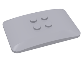 LEGO® los onderdeel Wig Licht Blauwachtig Grijs 98281