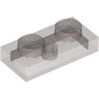 LEGO® los onderdeel Plaat Algemeen Doorzichtig Zwart 3023