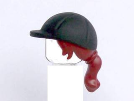 LEGO® los onderdeel Haar in kleur Donkerrood 92254pb01