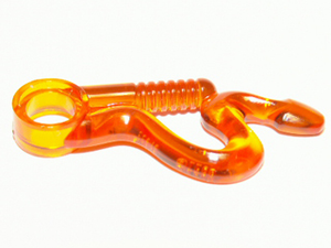 LEGO® los onderdeel Wapen in kleur Doorzichtig Oranje 98348