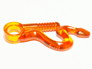 LEGO® los onderdeel Wapen in kleur Doorzichtig Oranje 98348
