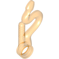 LEGO® los onderdeel Wapen in kleur Doorzichtig Oranje 98348