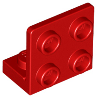 LEGO® los onderdeel Beugel in kleur Rood 99207