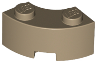 LEGO® los onderdeel Steen Rond Donker Geelbruin 85080