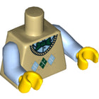 LEGO® los onderdeel Lijf met Motief Geelbruin 973pb1110c01