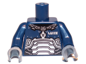 LEGO® los onderdeel Lijf met Motief Donkerblauw 973pb1093c01