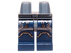 LEGO® Benen met Motief Donker Blauwachtig Grijs 970c63pb03